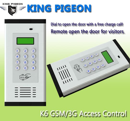 GSM 3G Access Control _ Apartment Intercom K6